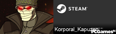 Korporal_Kapuzen Steam Signature