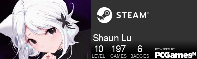 Shaun Lu Steam Signature