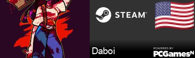Daboi Steam Signature