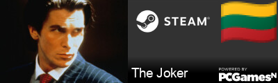 The Joker Steam Signature
