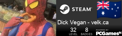 Dick Vegan - velk.ca Steam Signature