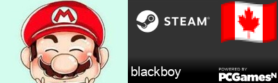 blackboy Steam Signature