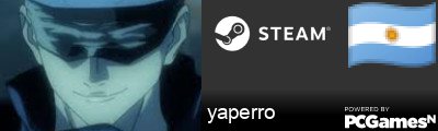 yaperro Steam Signature