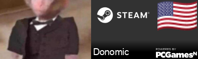 Donomic Steam Signature