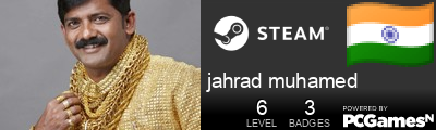 jahrad muhamed Steam Signature