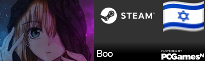 Boo Steam Signature