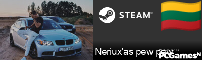 Neriux'as pew pew Steam Signature