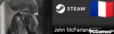 John McFarlane Steam Signature