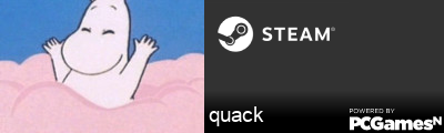 quack Steam Signature