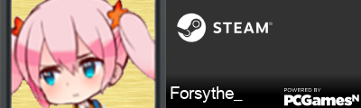 Forsythe_ Steam Signature