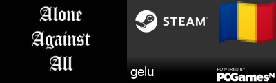 gelu Steam Signature