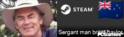 Sergant man brent baylor Steam Signature