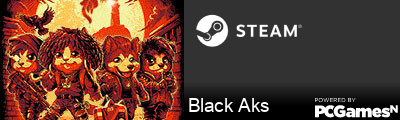 Black Aks Steam Signature