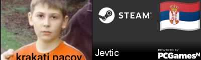Jevtic Steam Signature