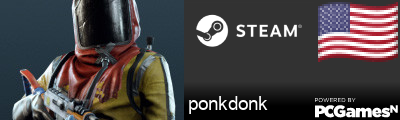 ponkdonk Steam Signature