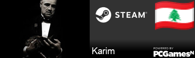 Karim Steam Signature
