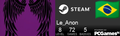 Le_Anon Steam Signature