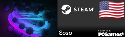 Soso Steam Signature