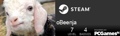 oBeenja Steam Signature