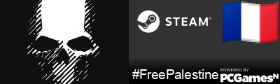#FreePalestine Steam Signature