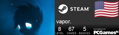 vapor. Steam Signature