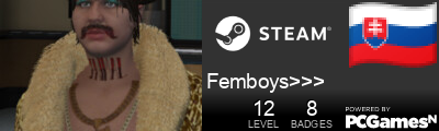 Femboys>>> Steam Signature
