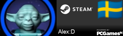Alex:D Steam Signature