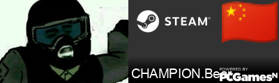 CHAMPION.Bear Steam Signature