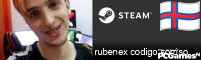 rubenex codigo sorriso Steam Signature