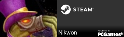 Nikwon Steam Signature