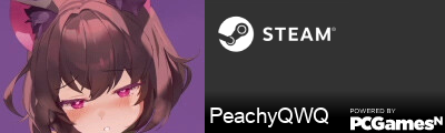 PeachyQWQ Steam Signature