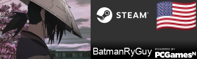 BatmanRyGuy Steam Signature