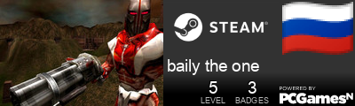 baily the one Steam Signature