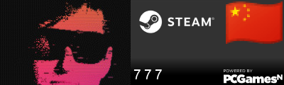 7 7 7 Steam Signature