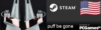 puff be gone Steam Signature