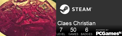 Claes Christian Steam Signature