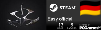 Easy official Steam Signature