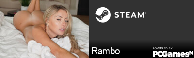 Rambo Steam Signature