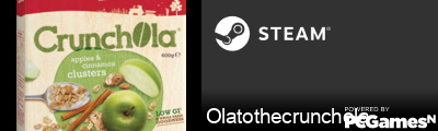 Olatothecrunchola Steam Signature