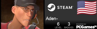 Aden- Steam Signature