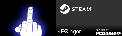 √FΘinger Steam Signature
