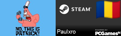 Paulxro Steam Signature