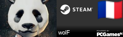 wolF Steam Signature