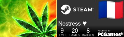 Nostress ♥ Steam Signature