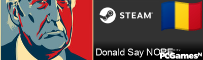 Donald Say NOPE Steam Signature