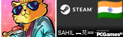 SAHIL ︻芫==一 Steam Signature