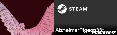 AlzheimerPigeon33 Steam Signature