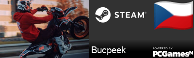 Bucpeek Steam Signature