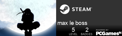 max le boss Steam Signature