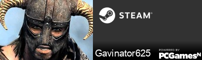 Gavinator625 Steam Signature